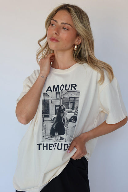 טישירט אוברסייז Amour