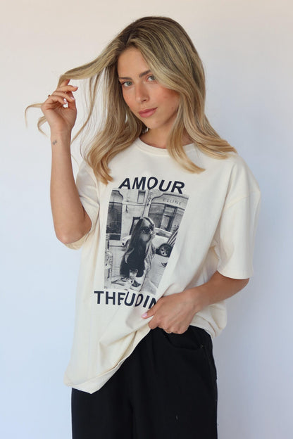 טישירט אוברסייז Amour