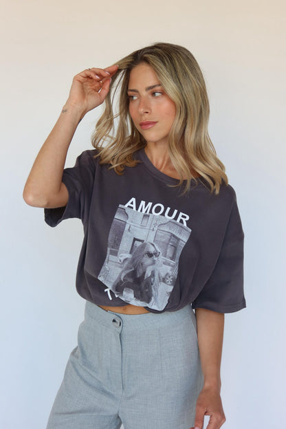טישירט אוברסייז Amour